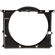 2-Piece Kit Radiator Fan Shroud, 6 Cyl Engine,  includes Radiator Fan Blade