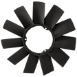 2-Piece Kit Radiator Fan Shroud, 6 Cyl Engine,  includes Radiator Fan Blade