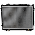 3-Piece Kit Radiator, 2.4L/2.7L Engine, includes Fan Shroud, and Radiator Fan Blade