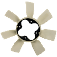 3-Piece Kit Radiator, 2.4L/2.7L Engine, includes Fan Shroud, and Radiator Fan Blade