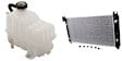 2-Piece Kit Radiator, 8.1L Engine, Allison Transmission, includes Coolant Reservoir