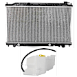 2-Piece Kit Radiator, includes Coolant Reservoir