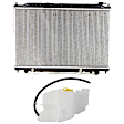 2-Piece Kit Radiator, includes Coolant Reservoir