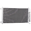 2-Piece Kit Radiator, Hatchback/Sedan, without CVT, includes A/C Condenser