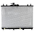 2-Piece Kit Radiator, Hatchback/Sedan, without CVT, includes A/C Condenser