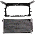 2-Piece Kit A/C Condenser, Coupe, includes Radiator Support Assembly