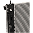 2-Piece Kit Radiator, 2.4L/3.6L Engine, includes Coolant Reservoir