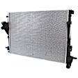 3-Piece Kit Radiator, Primary Unit, 6.7L Engine, Diesel, includes Radiator Support Baffle, and Radiator Support Lower Crossmember