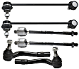 6-Piece Kit Front Suspension Kit, Includes (4) Tie Rod End and (2) Sway Bar Link