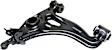 4-Piece Kit Front, Driver and Passenger Side, Lower Control Arm Kit, Includes (2) Control Arm and (2) Tie Rod End