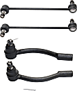 4-Piece Kit Front Suspension Kit, Includes (2) Sway Bar Link and (2) Tie Rod End