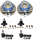 6-Piece Kit Front, Driver and Passenger Side Suspension Kit, Includes (2) Ball Joint, (2) Tie Rod End and (2) Wheel Hub