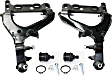 4-Piece Kit Front, Driver and Passenger Side, Lower Control Arm Kit, Includes (2) Ball Joint and (2) Control Arm