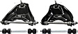 1984 Buick Regal - 4-Piece Kit Front, Driver and Passenger Side, Upper Control Arm Kit,  Includes (2) Control Arm and (2) Sway Bar Link