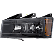 2006 GMC Canyon - 6-Piece Kit Driver and Passenger Side Halogen Headlight, With bulb(s), For Models Without Performance Xtreme Package, OE Replacement,  Includes (2) Headlight, (2) Corner Light and (2) Tail Light