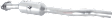2010-2014 Chevrolet Equinox - Front and Rear Catalytic Converter Kit, Federal EPA Standard, 46-State Legal (Cannot Ship To or Be installed in vehicles Originally Purchased in CA, CO, NY or ME), 2.4L Engine