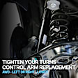 2-Piece Kit Front, Passenger Side, Lower, Rearward Control Arm Kit, Includes (1) Ball Joint and (1) Control Arm