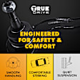 2-Piece Kit Front, Passenger Side, Lower, Rearward Control Arm Kit, Includes (1) Ball Joint and (1) Control Arm