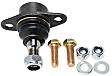 4-Piece Kit Front, Driver and Passenger Side, Lower, Frontward Control Arm Kit, Includes (2) Ball Joint and (2) Control Arm