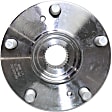 2003 Honda CR-V - 2-Wheel Set Front, Driver and Passenger Side Wheel Hub, 5 Lugs, Without Bearing,, 2.4L, 4Cyl, Includes (2) Tie Rod End and (2) Wheel Hub