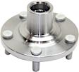 2-Wheel Set Front, Driver and Passenger Side Wheel Hub, 5 Lugs, Without Bearing, Includes (2) Tie Rod End and (2) Wheel Hub