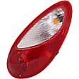 4-Piece Kit Driver and Passenger Side Halogen Tail Light, With bulb(s), Includes (2) Back Up Light and (2) Tail Light