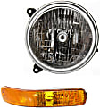 2-Piece Kit Driver Side Halogen Headlight, With bulb(s), OE Replacement, Includes (1) Headlight and (1) Parking Light