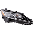 4-Piece Kit Driver and Passenger Side LED Headlight, With bulb(s), OE Replacement, Includes (2) Bumper Trim and (2) Headlight