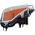 2012 Ford F-150 - 4-Piece Kit Driver and Passenger Side Halogen Headlight, With bulb(s), OE Replacement,  Includes (1) Bumper Trim and (2) Headlight
