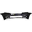 2012 Toyota Highlander - 2-Piece Kit Front Primed Bumper Cover, CAPA Certified  Includes (1) Bumper Cover and (1) Valance