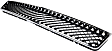 2008 Chevrolet Tahoe - 2-Piece Kit Grille, Chrome Shell with Painted Black Insert, For Models Without Off Road Package,  Includes (1) Bumper Grille and (1) Grille
