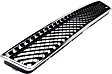 2008 Chevrolet Tahoe - 2-Piece Kit Grille, Chrome Shell with Painted Black Insert, For Models Without Off Road Package,  Includes (1) Bumper Grille and (1) Grille