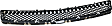 2008 Chevrolet Tahoe - 2-Piece Kit Grille, Chrome Shell with Painted Black Insert, For Models Without Off Road Package,  Includes (1) Bumper Grille and (1) Grille