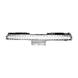 2-Piece Kit, Grille Chrome Shell with Painted Gray Insert, For Models With Off Road Package, Includes (1) Bumper Grille and (1) Grille