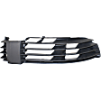 2001 Volkswagen Passat - 3-Piece Kit Driver and Passenger Side, Center, Outer Bumper Grille, New Body Style, Black, Includes (1) Bumper Grille and (2) Fog Light Cover