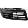 3-Piece Kit Front, Driver and Passenger Side Bumper Grille, Textured Black, Includes (3) Bumper Grille