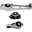 3-Piece Kit Engine Torque Mount, Upper and Lower, Includes (3) Motor Mount