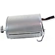 2-Piece Kit Resonator - Natural, Made of Aluminized Steel, Direct Fit, 2-Piece Kit, Includes (1) Muffler and (1) Resonator