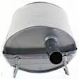 2-Piece Kit Resonator - Natural, Made of Aluminized Steel, Direct Fit, 2-Piece Kit, Includes (1) Muffler and (1) Resonator