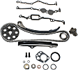 1997 Nissan Pickup - 3-Piece Kit Timing Chain Kit, Engine Designation: KA2E, SOHC, 12 Valves, 2.4L 4Cyl,  Includes (1) Oil Pump, (1) Timing Chain Kit, and (1) Water Pump