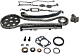 1997 Nissan Pickup - 3-Piece Kit Timing Chain Kit, Engine Designation: KA2E, SOHC, 12 Valves, 2.4L 4Cyl,  Includes (1) Oil Pump, (1) Timing Chain Kit, and (1) Water Pump