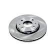 KIT-092421-76 2-Wheel Set Brake Disc and Pad Kit, Plain Surface 4 Lugs Ceramic Autospecialty By Powerstop, Includes (2) Brake Disc and (1) Brake Pad Set