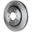 2014 Ford F-150 - 4-Wheel Set Front and Rear Brake Disc and Pad Kit, Plain Surface, 6 Lugs, Front-350.01 mm/Rear-347.98 mm, Ceramic, enginevinname: M, 6 Lug, 3.7L 6Cyl, Includes (4) Disc and (2) Pad Set