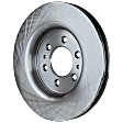 2014 Ford F-150 - 4-Wheel Set Front and Rear Brake Disc and Pad Kit, Plain Surface, 6 Lugs, Front-350.01 mm/Rear-347.98 mm, Ceramic, enginevinname: M, 6 Lug, 3.7L 6Cyl, Includes (4) Disc and (2) Pad Set