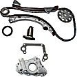 2-Piece Kit Timing Chain Kit, 1.8L, 4Cyl, Includes (1) Oil Pump and (1) Timing Chain Kit