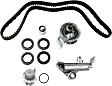 2004 Audi TT - 3-Piece Kit Timing Belt Kit, Water Pump Driven By Timing Belt; Interference Engine, Water Pump Included, 1.8L 4Cyl,  Includes (1) T-Belt Tension Adjuster, (1) Timing Belt Kit, and (1) Water Pump