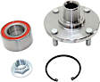 4-Piece Kit Front, Driver and Passenger Side Suspension Kit, Includes (2) Tie Rod End and (2) Wheel Hub