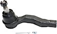 4-Piece Kit Front, Driver and Passenger Side, Lower, Frontward Control Arm Kit, Includes (2) Control Arm and (2) Tie Rod End