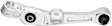4-Piece Kit Front, Driver and Passenger Side, Lower, Frontward Control Arm Kit, Includes (2) Control Arm and (2) Tie Rod End