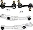 2004 Nissan 350Z - 4-Piece Kit Front, Driver and Passenger Side, Lower, Frontward Control Arm Kit,  Includes (2) Control Arm and (2) Sway Bar Link